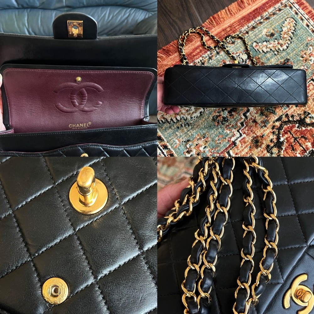 ❌SOLD-payment plan❌Chanel Classic Vintage Medium Double Flap Bag - Picture 9 of 11